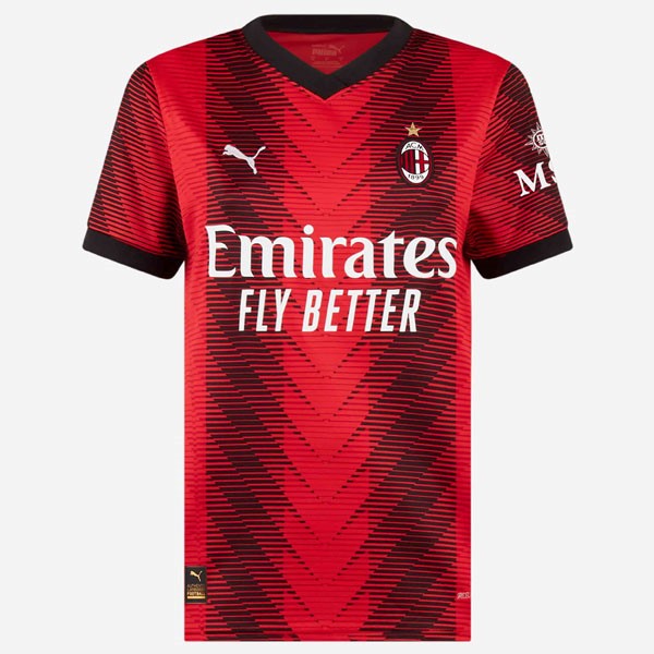 Tailandia Camiseta AC Milan 1ª Mujer 2023 2024